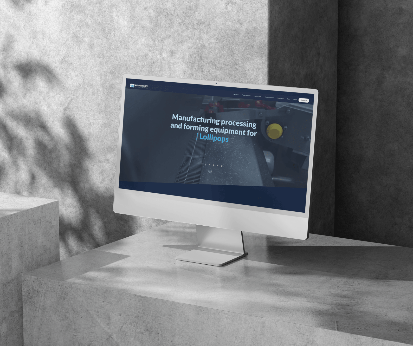 Nuova Euromec – Sito internet