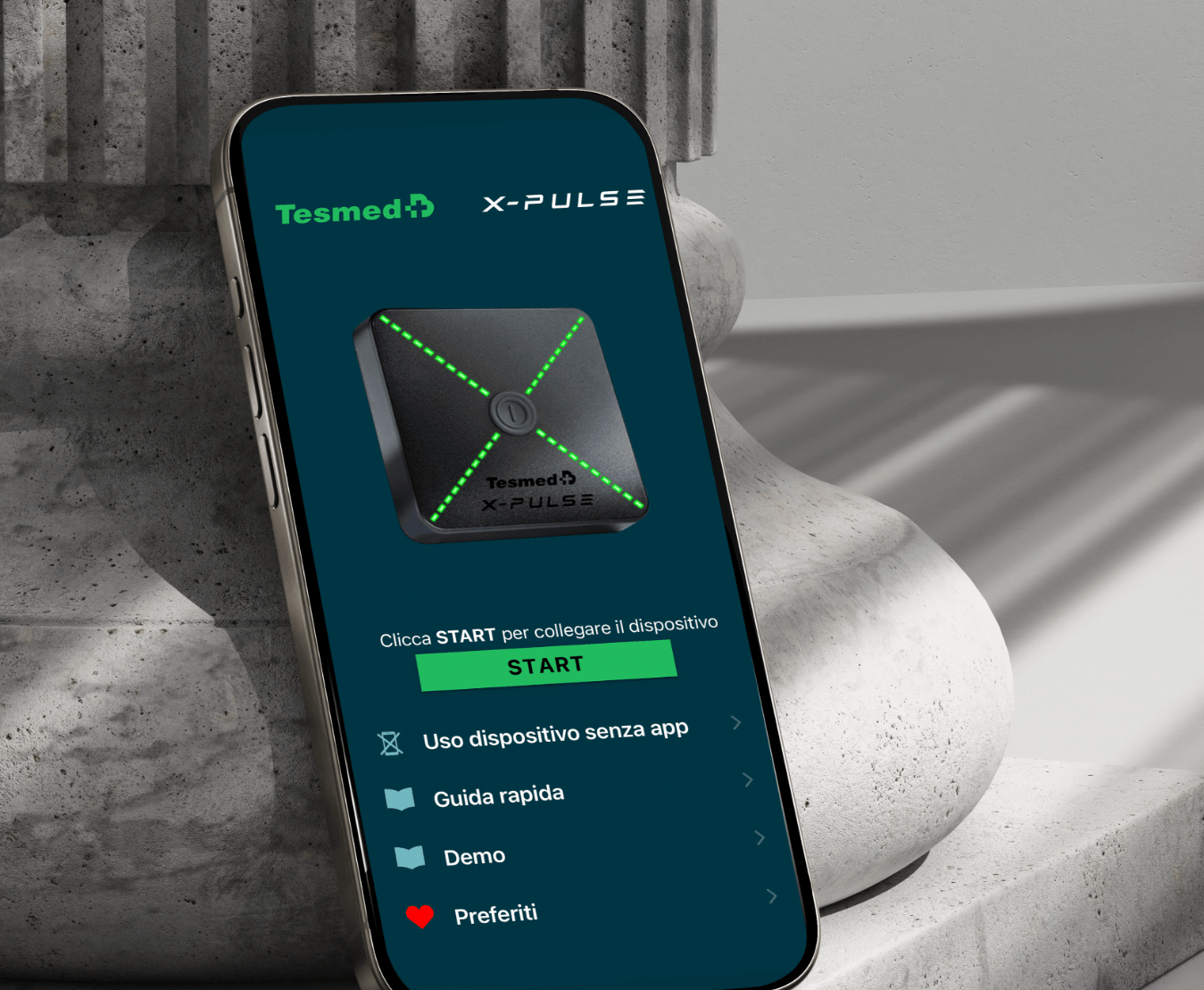 Tesmed X-Pulse – App